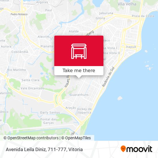 Avenida Leila Diniz, 711-777 map