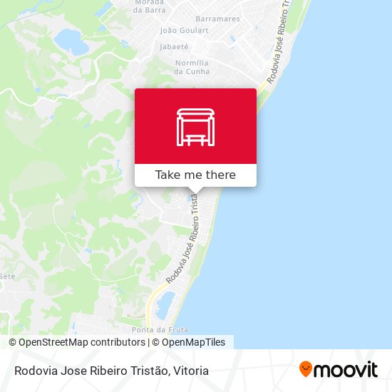 Rodovia Jose Ribeiro Tristão map