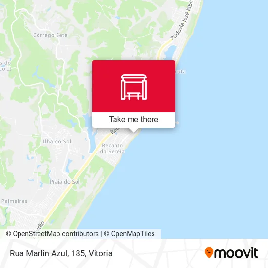 Rua Marlin Azul, 185 map