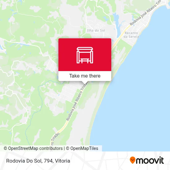 Rodovia Do Sol, 794 map