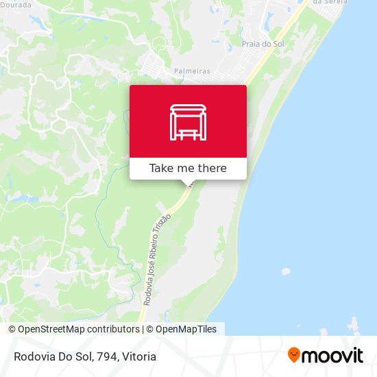 Rodovia Do Sol, 794 map