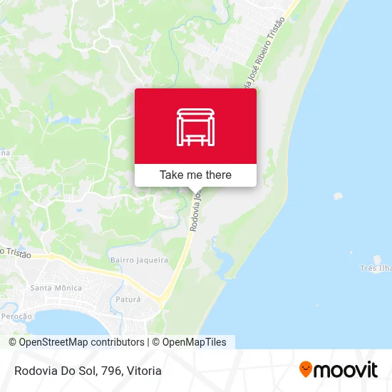 Rodovia Do Sol, 796 map