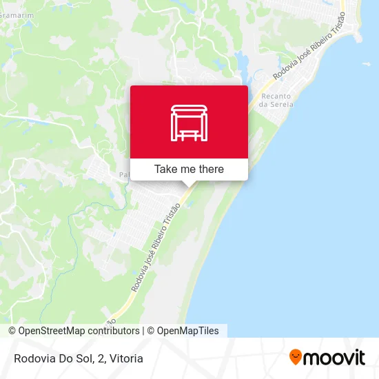 Rodovia Do Sol, 2 map