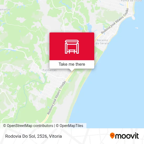 Rodovia Do Sol, 2526 map