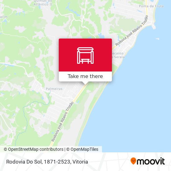 Rodovia Do Sol, 1871-2523 map