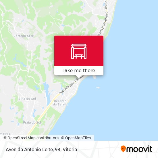 Avenida Antônio Leite, 94 map