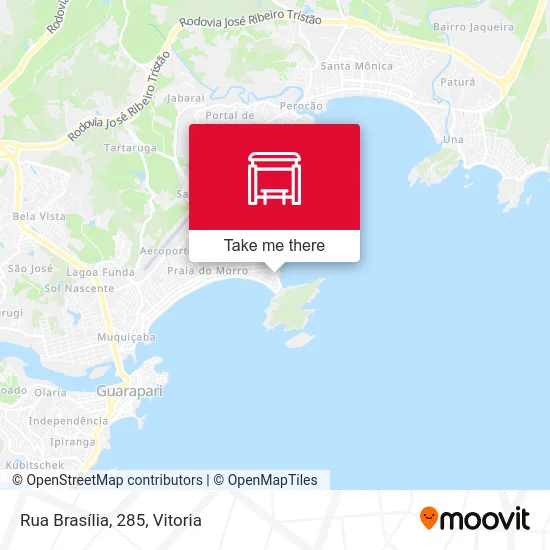 Rua Brasília, 285 map