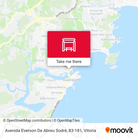 Avenida Everson De Abreu Sodré, 83-181 map