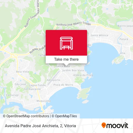Avenida Padre José Anchieta, 2 map