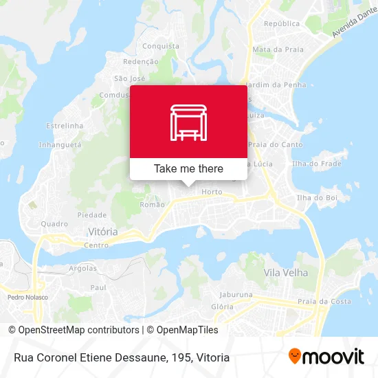 Rua Coronel Etiene Dessaune, 195 map