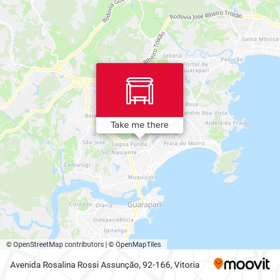 Avenida Rosalina Rossi Assunção, 92-166 map