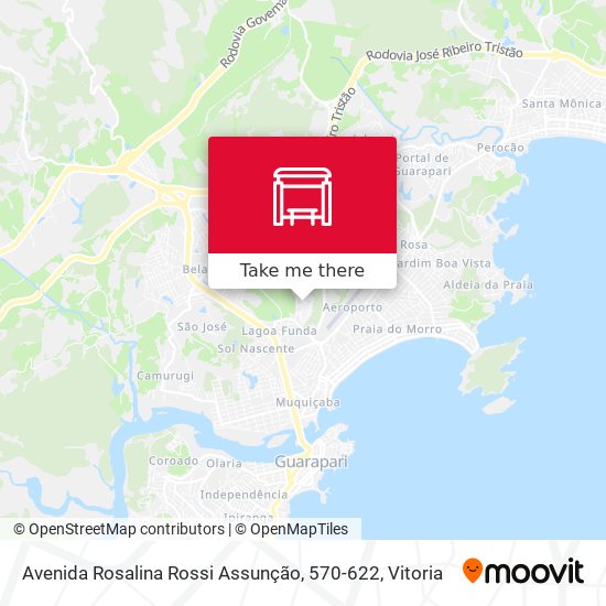 Avenida Rosalina Rossi Assunção, 570-622 map
