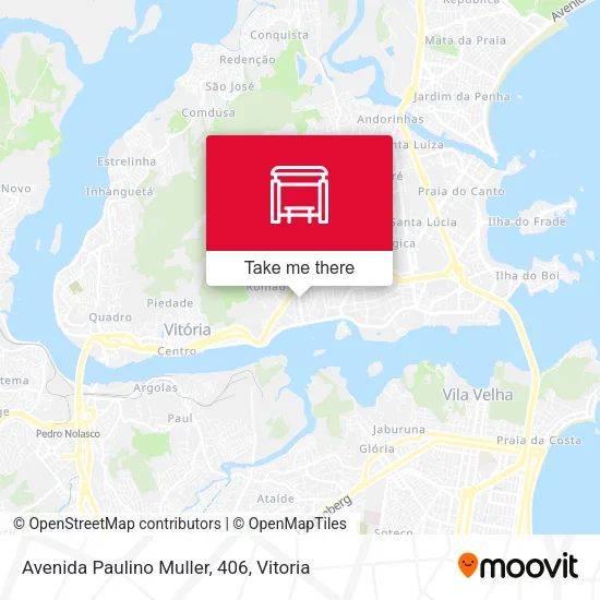 Avenida Paulino Muller, 406 map