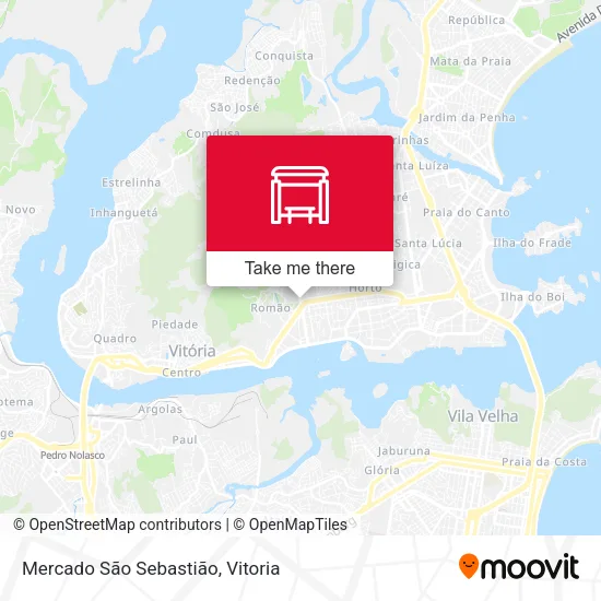 Mercado São Sebastião map