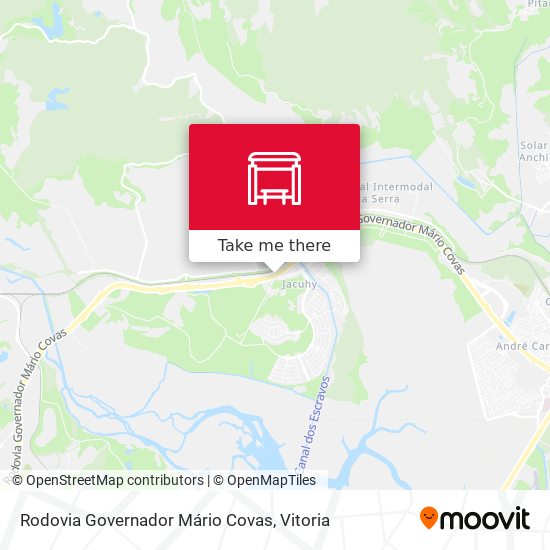 Rodovia Governador Mário Covas map