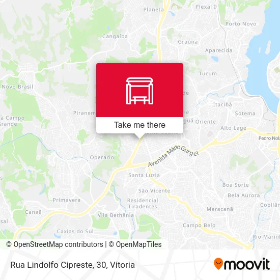 Rua Lindolfo Cipreste, 30 map