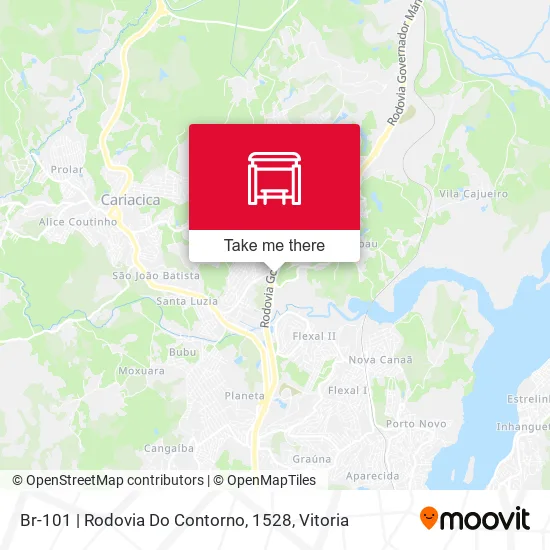 Br-101 | Rodovia Do Contorno, 1528 map