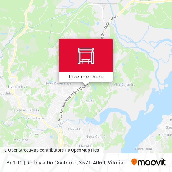 Br-101 | Rodovia Do Contorno, 3571-4069 map