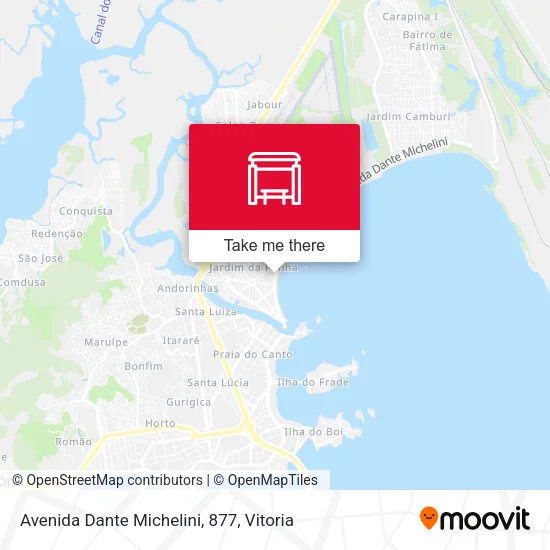 Avenida Dante Michelini, 877 map