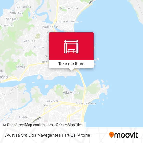 Av. Nsa Sra Dos Navegantes | Trt-Es map