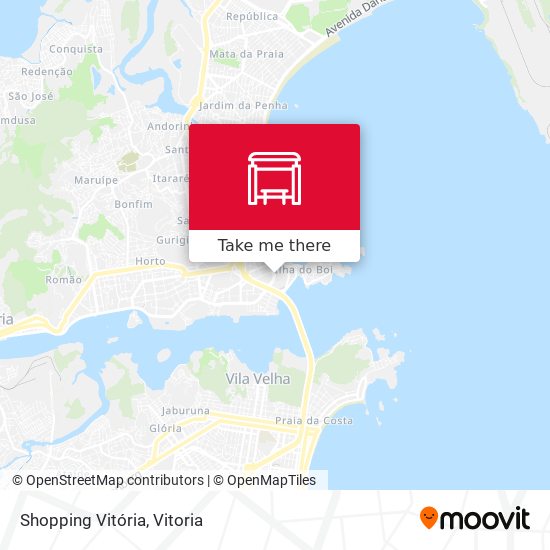 Mapa Shopping Vitória