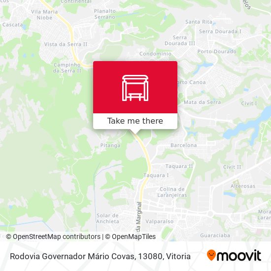 Rodovia Governador Mário Covas, 13080 map