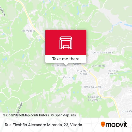 Mapa Rua Elesbão Alexandre Miranda, 23