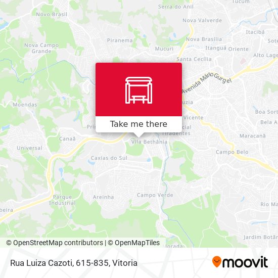 Rua Luiza Cazoti, 615-835 map