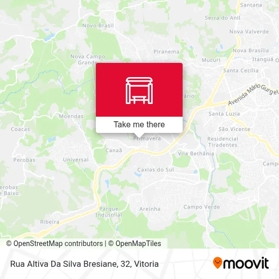 Rua Altiva Da Silva Bresiane, 32 map