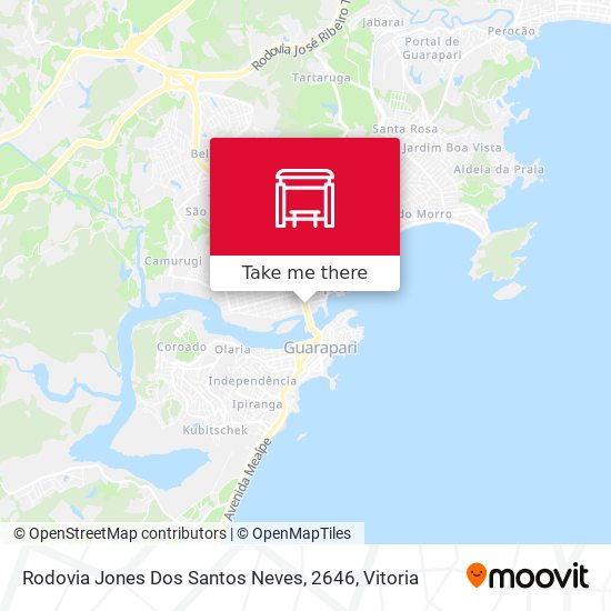 Rodovia Jones Dos Santos Neves, 2646 map