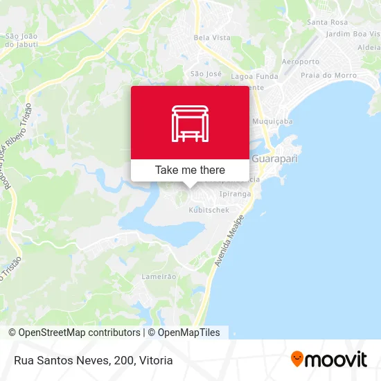 Rua Santos Neves, 200 map