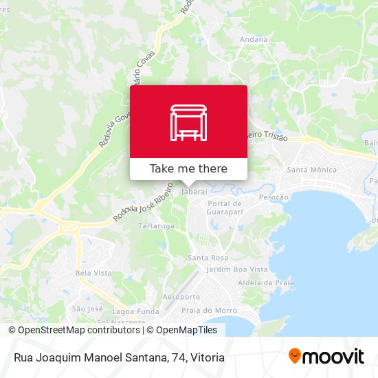 Rua Joaquim Manoel Santana, 74 map