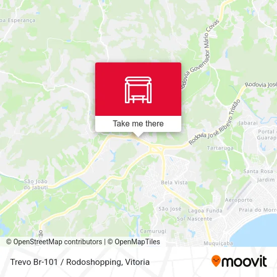 Trevo Br-101 / Rodoshopping map
