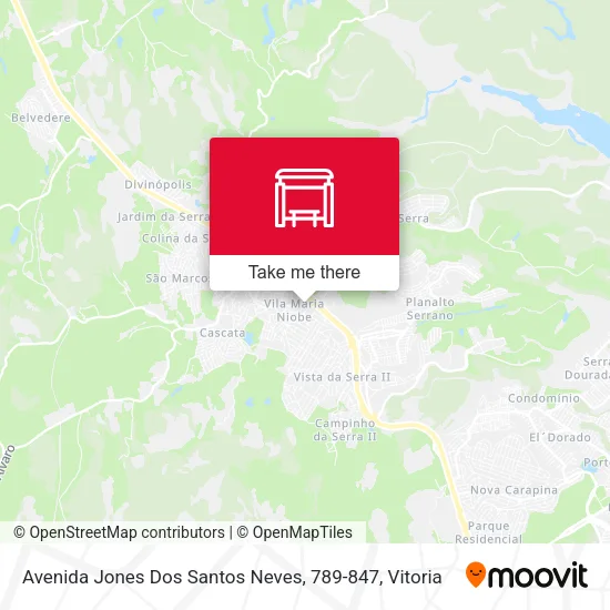 Avenida Jones Dos Santos Neves, 789-847 map