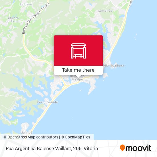 Rua Argentina Baiense Vaillant, 206 map