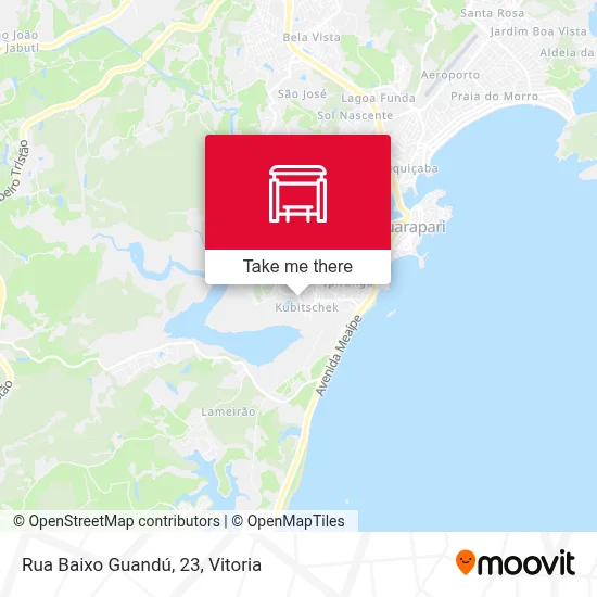 Rua Baixo Guandú, 23 map