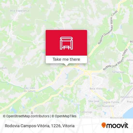 Rodovia Campos-Vitória, 1226 map
