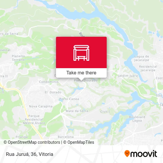Rua Juruá, 36 map