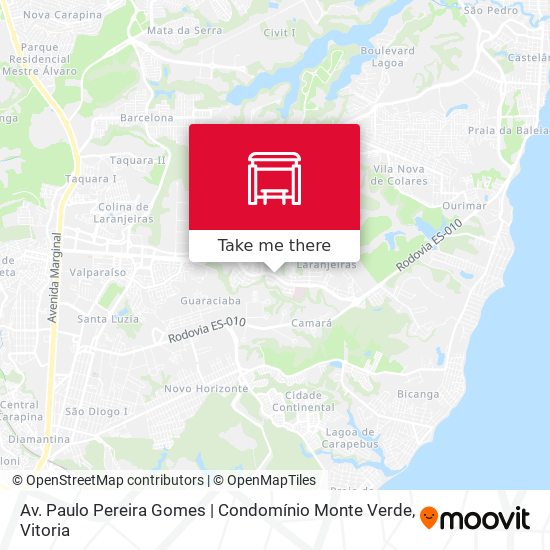 Av. Paulo Pereira Gomes | Condomínio Monte Verde map