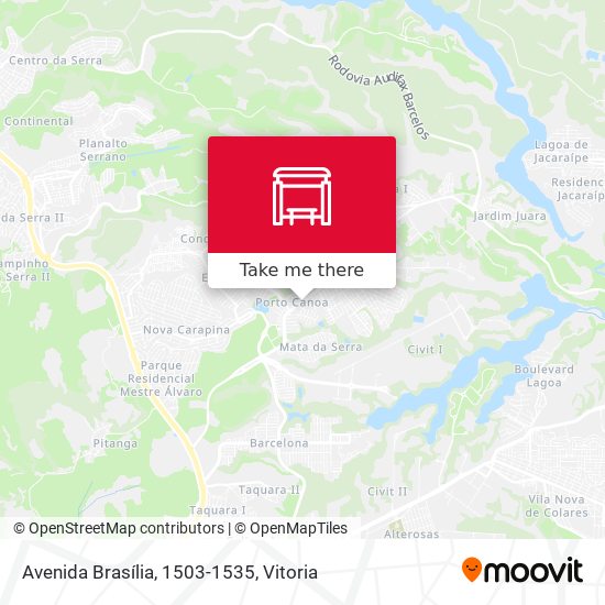 Avenida Brasília, 1503-1535 map