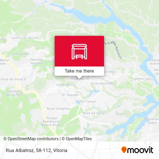 Rua Albatroz, 58-112 map