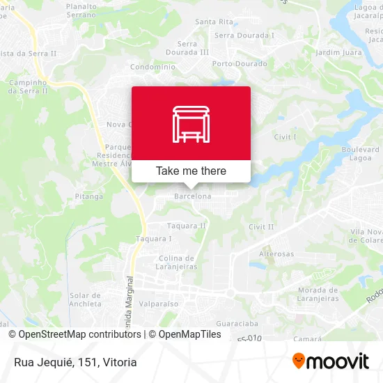 Rua Jequié, 151 map