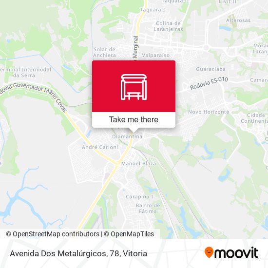Avenida Dos Metalúrgicos, 78 map