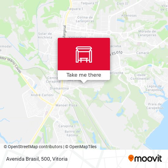 Avenida Brasil, 500 map