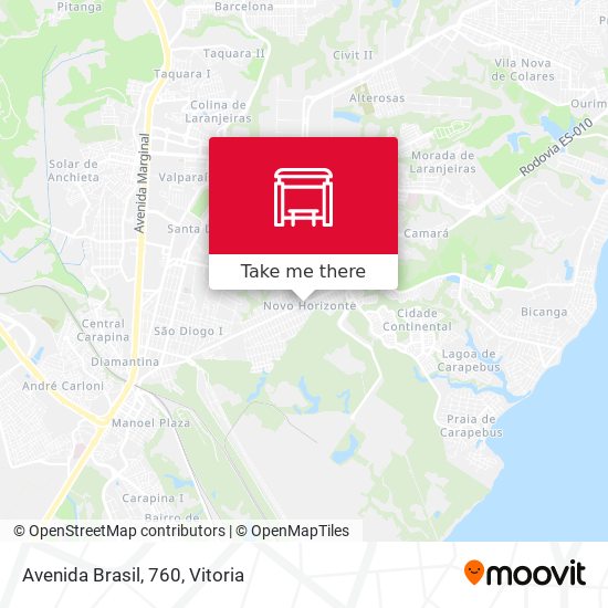 Avenida Brasil, 760 map