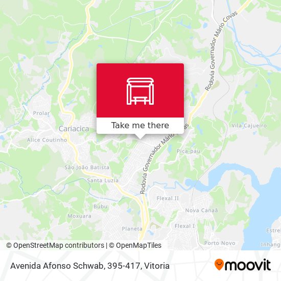 Avenida Afonso Schwab, 395-417 map