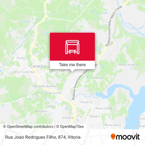 Rua Joao Rodrigues Filho, 874 map