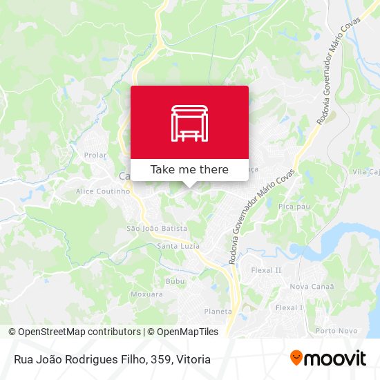Rua João Rodrigues Filho, 359 map