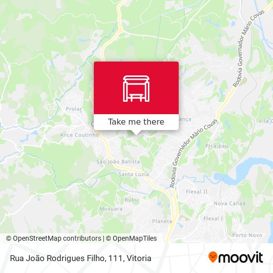 Rua João Rodrigues Filho, 111 map