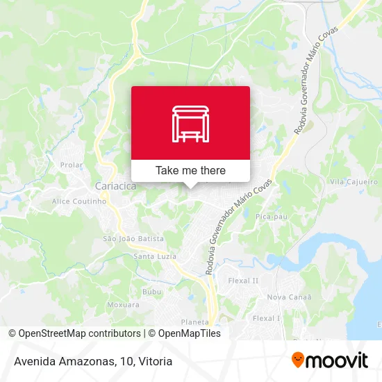 Avenida Amazonas, 10 map